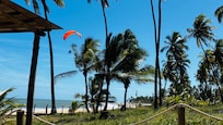 Foto praia( brava) do Forte