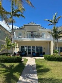 View of the house from the pool.
