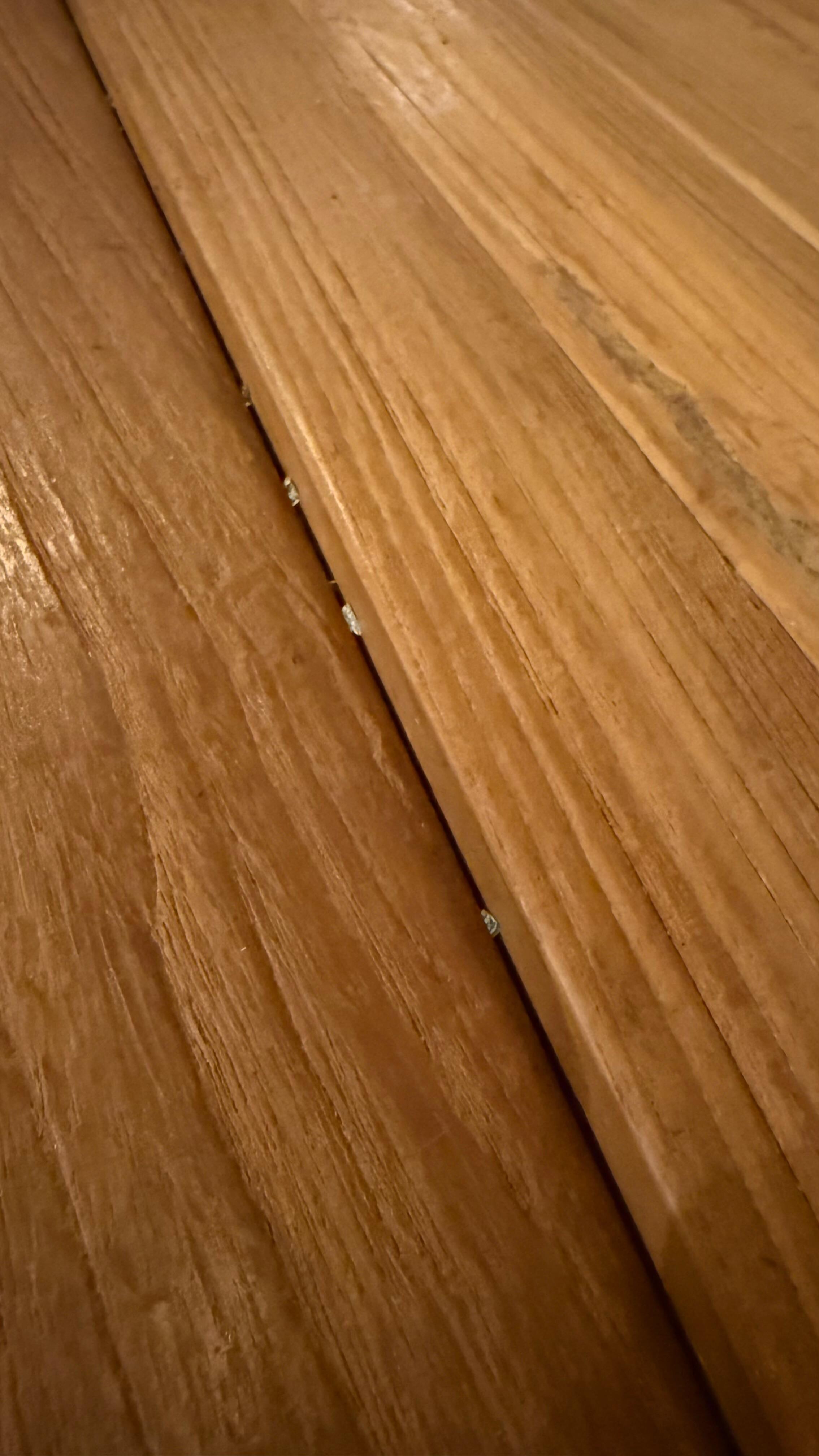 Broken glass on the table