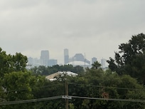 View of the super dome from my room. Everything within a few mins of the hotel.