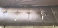 Main futon without the cloth cover
