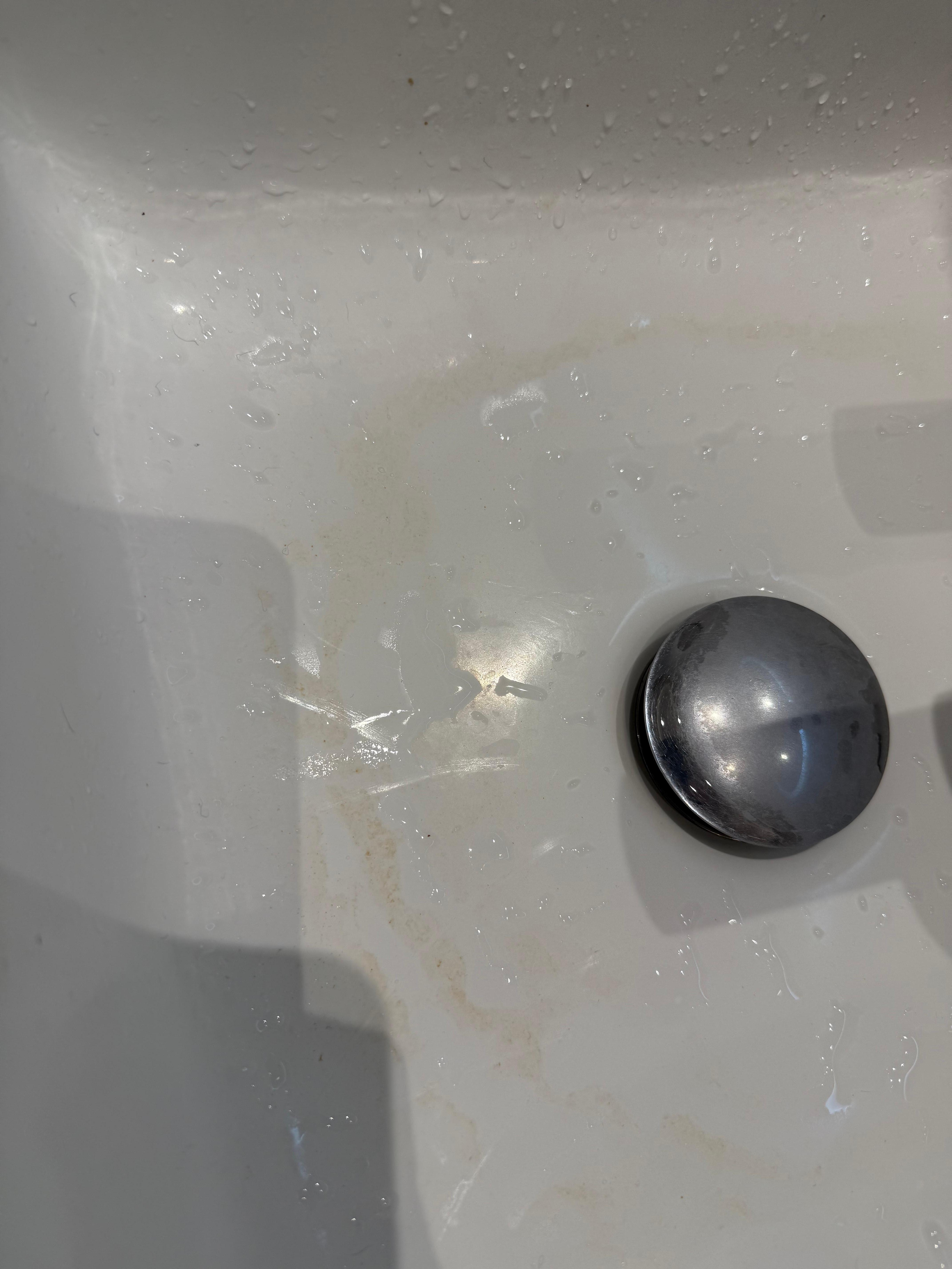 Unclean sink