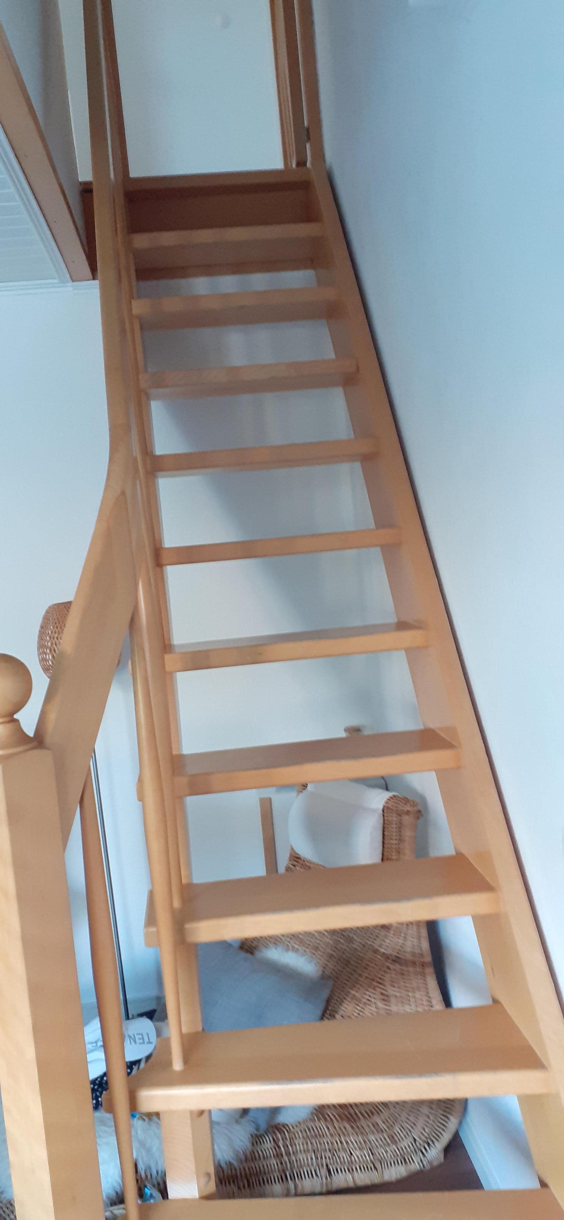 Diese Treppe ist zu steil..