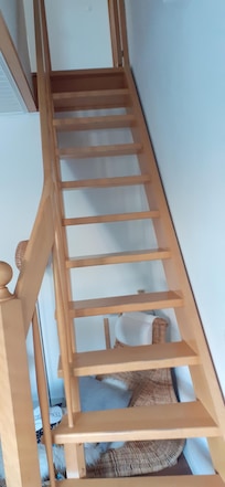 Diese Treppe ist zu steil..