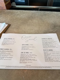 Ocean social on site restaurant 👍🏽
