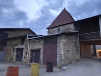 Arrière du bâtiment