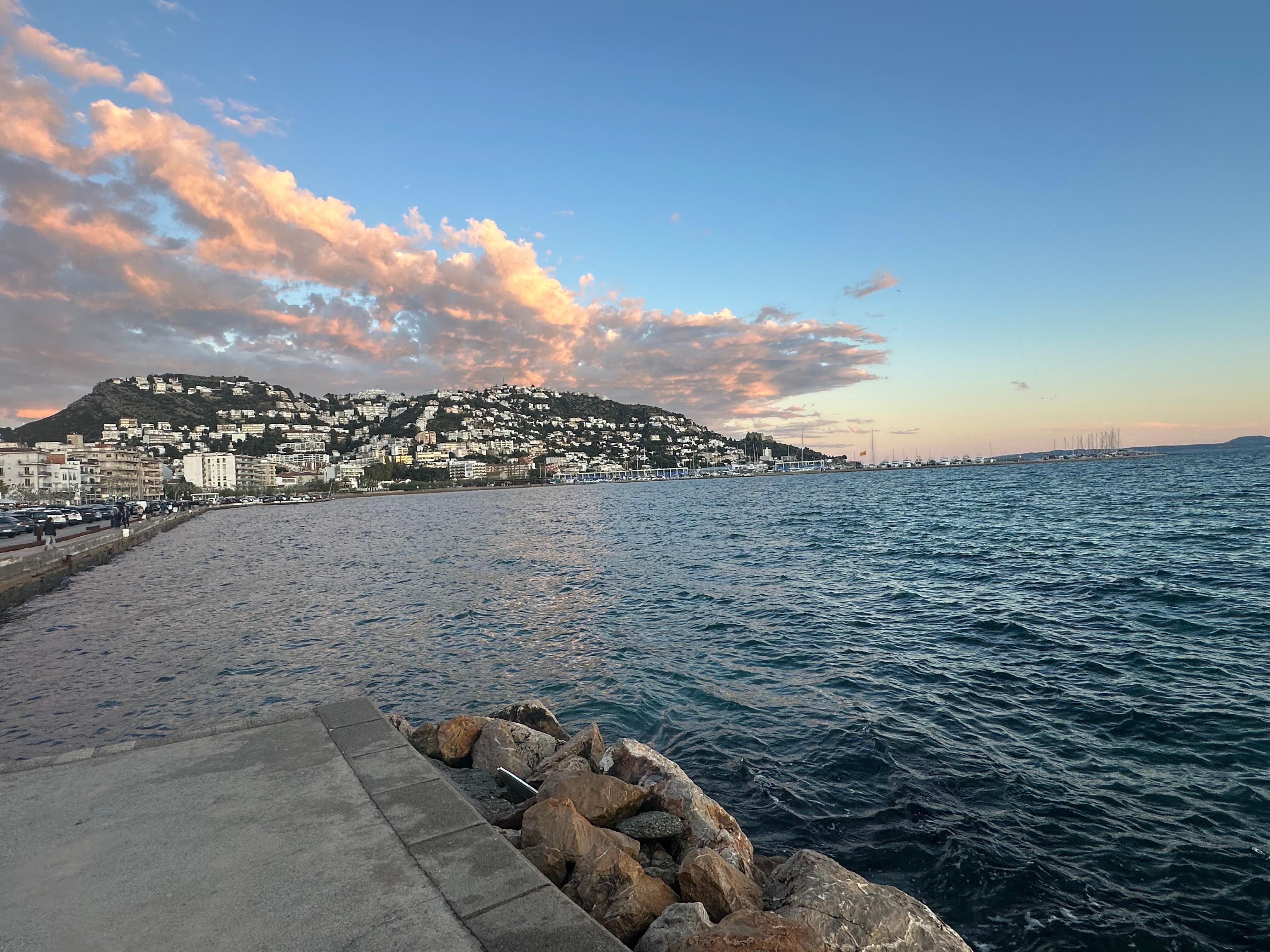 View from the pier