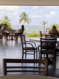 Morning breakfast sitting