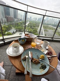Breakfast view