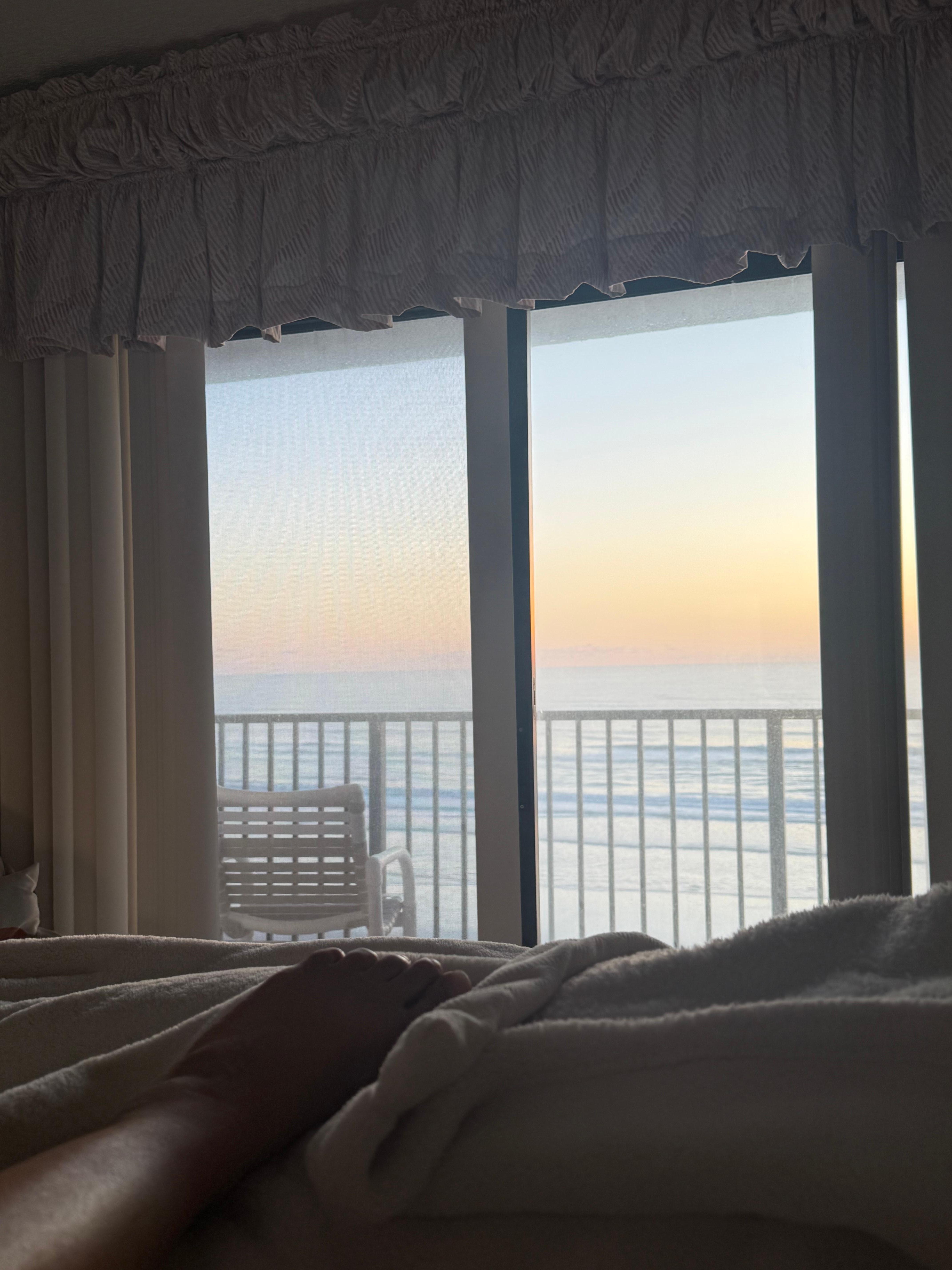 View from the master bedroom 