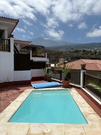 Mount Teide and the pool