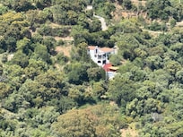 View of villa from Castle