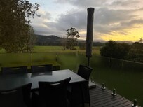 View from the bedrooms.