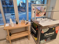 Really enjoyed the yogurt bar.