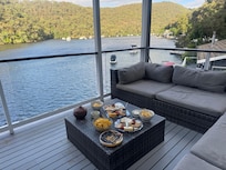 Drinks & nibbles on the deck