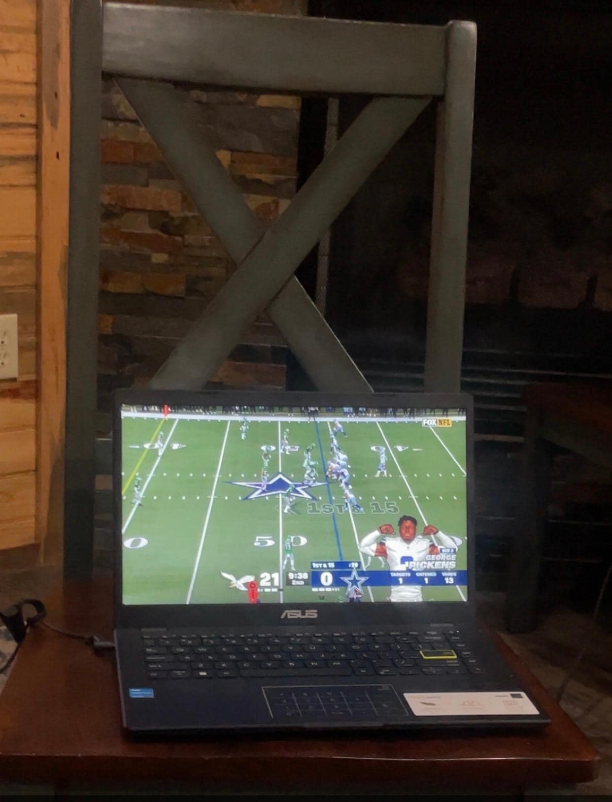 Our entertainment solution.  Laptop.