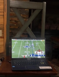 Our entertainment solution. Laptop.