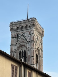 Duomo Bell Tower seen from the bedroom.