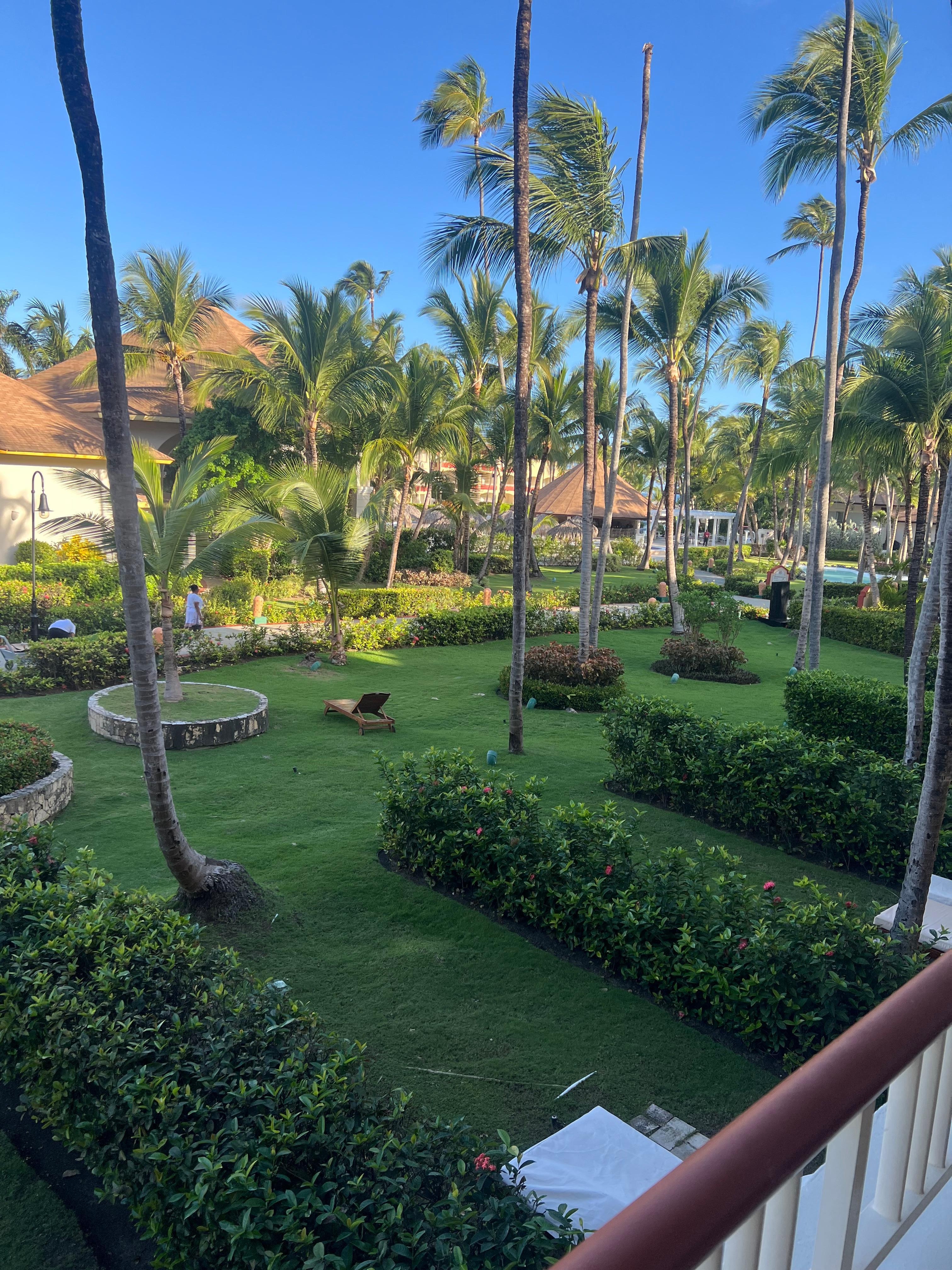 View from our club side room