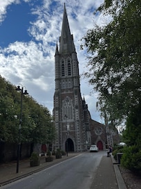 Church next to hotel