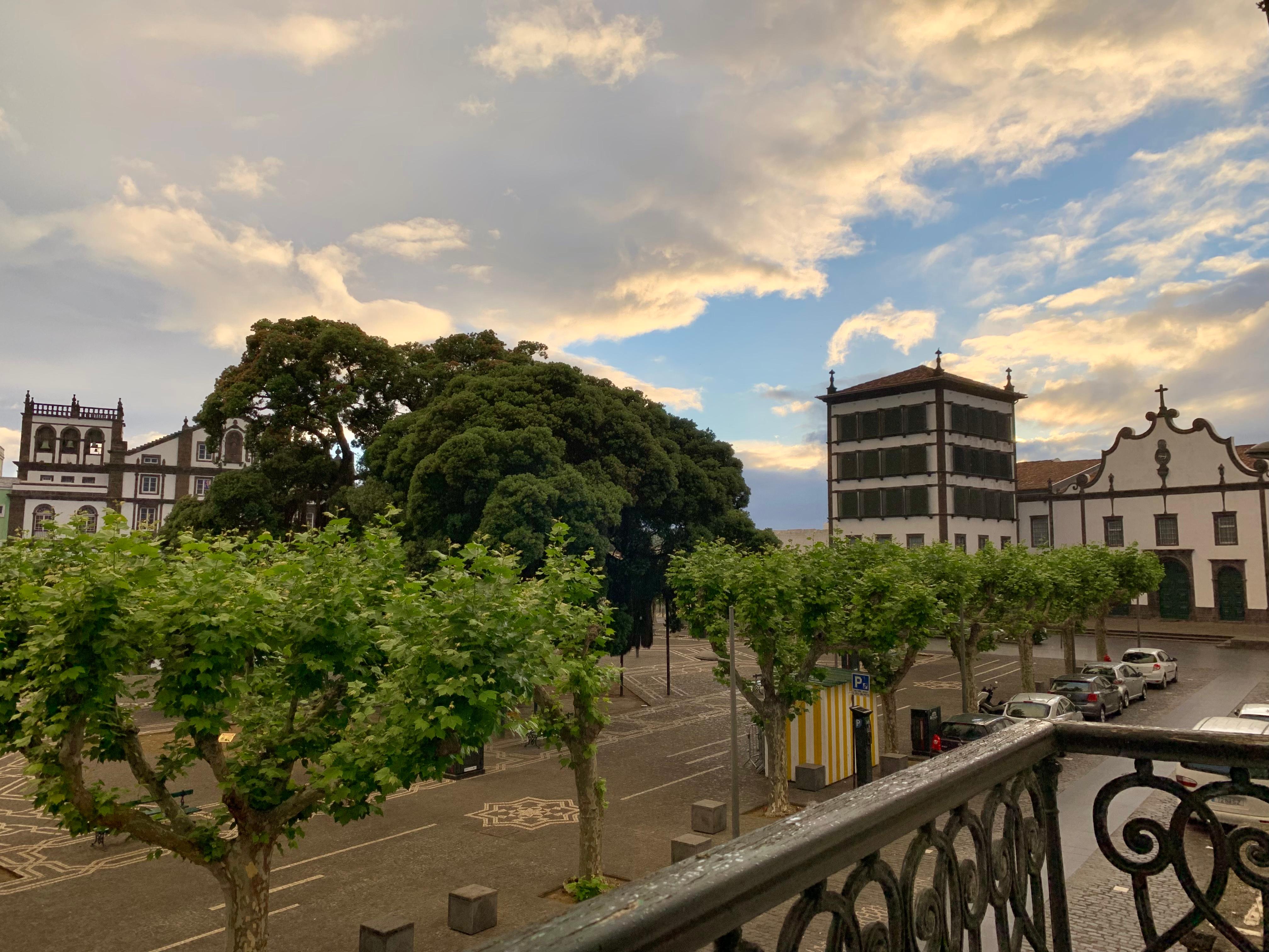 View from our private terrace