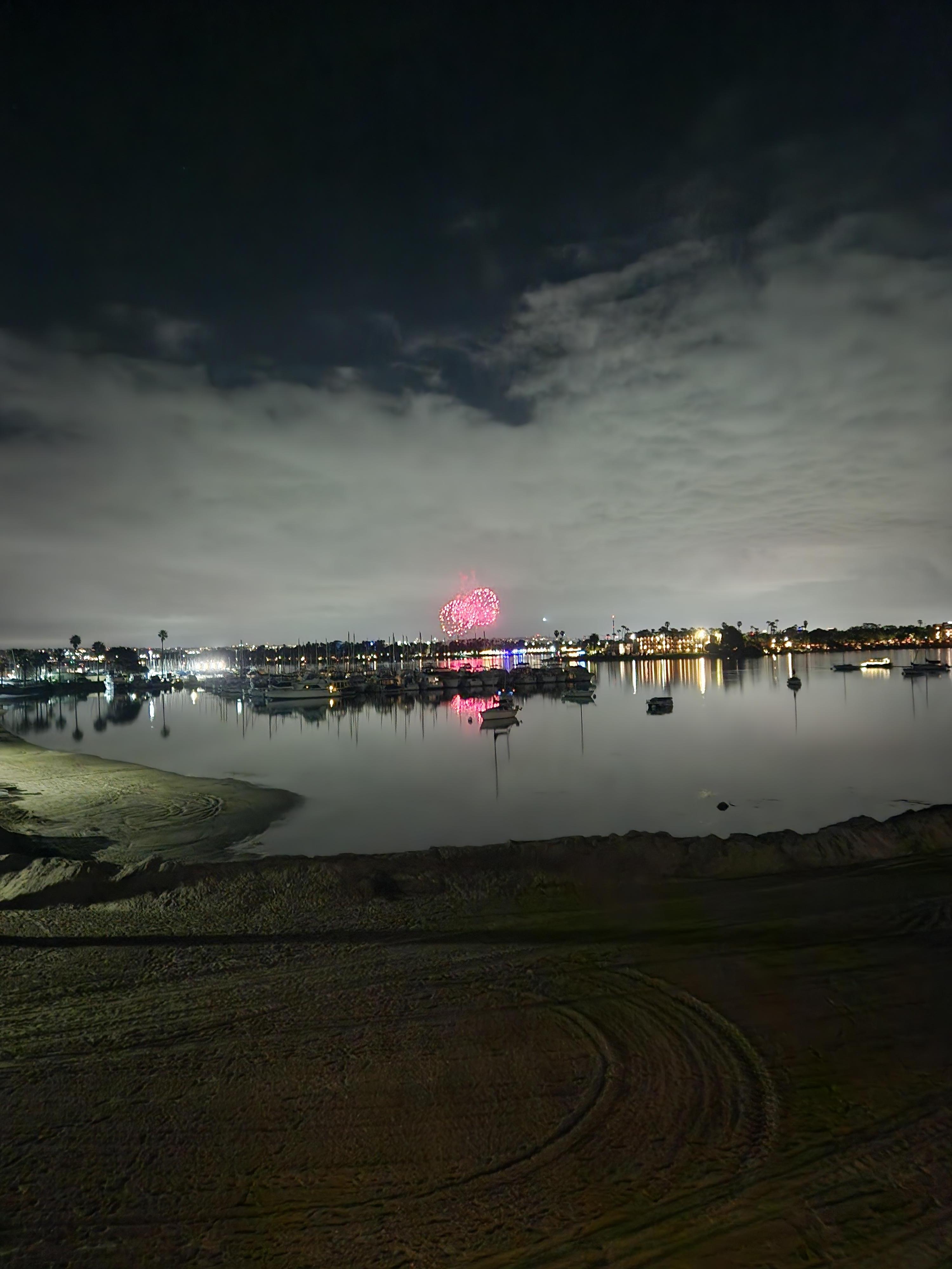 Fireworks from SeaWorld 