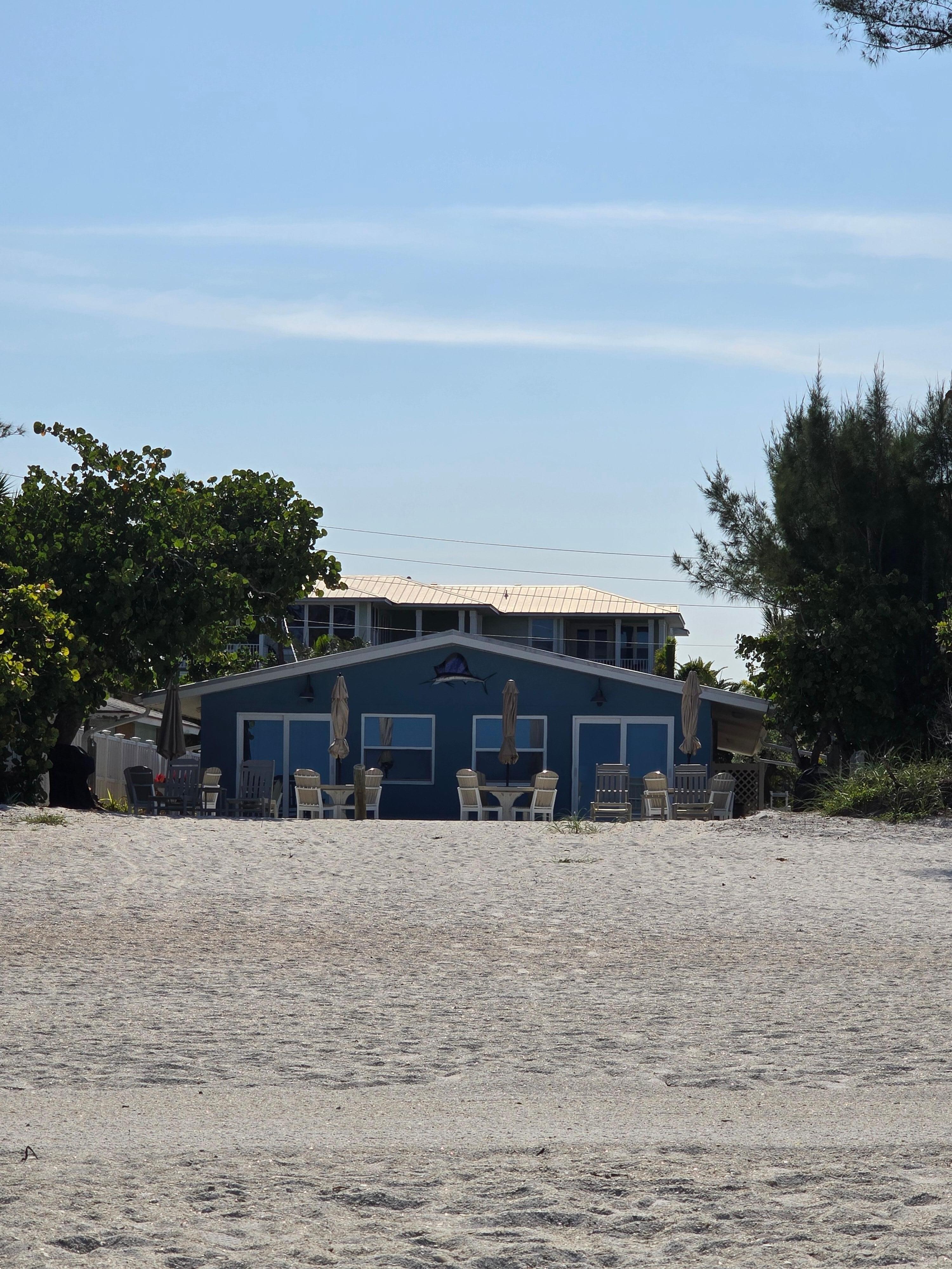 View from the beach