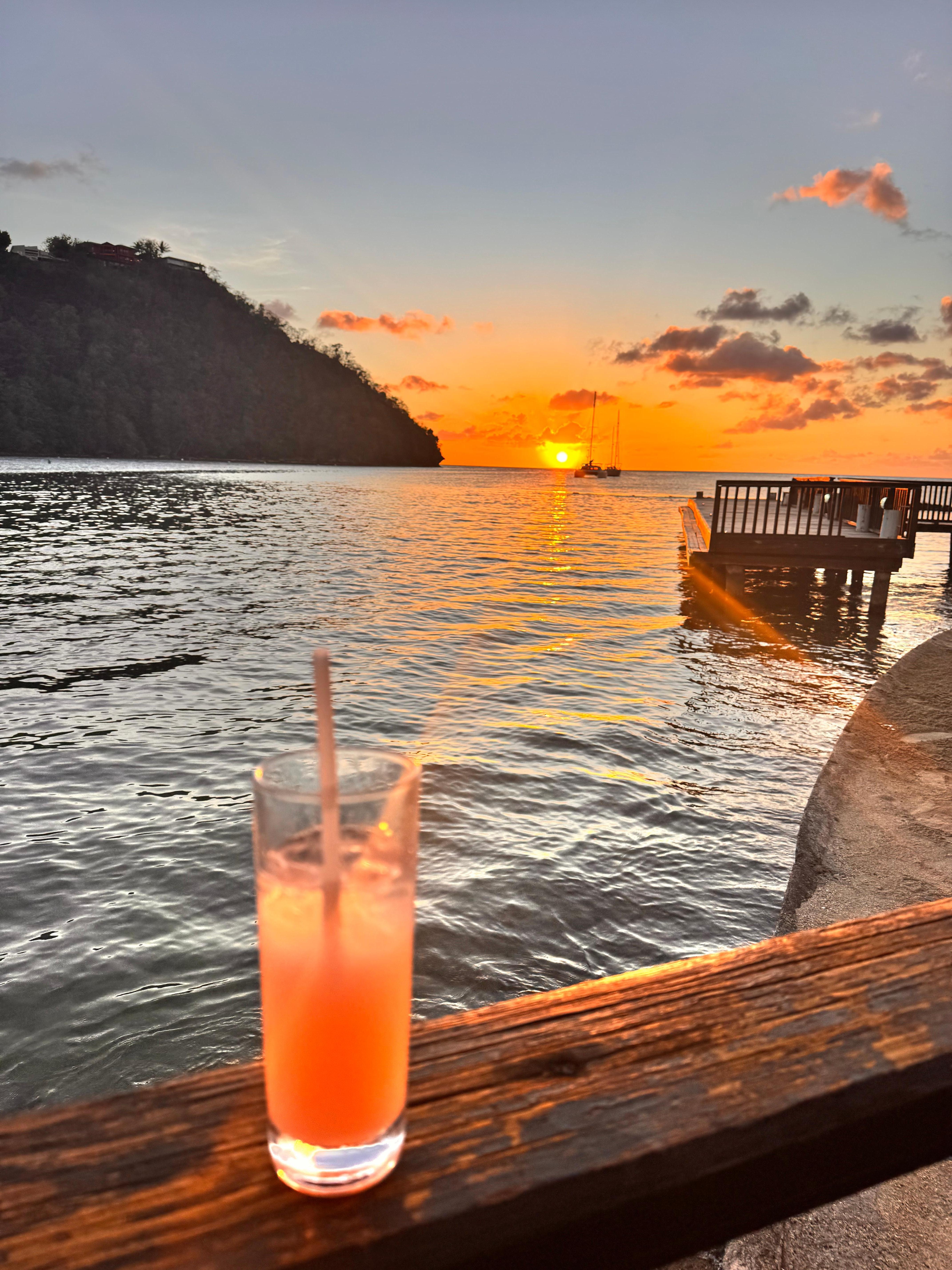 Sunset dinner in the bay Dr. Doolittles