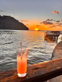 Sunset dinner in the bay Dr. Doolittles