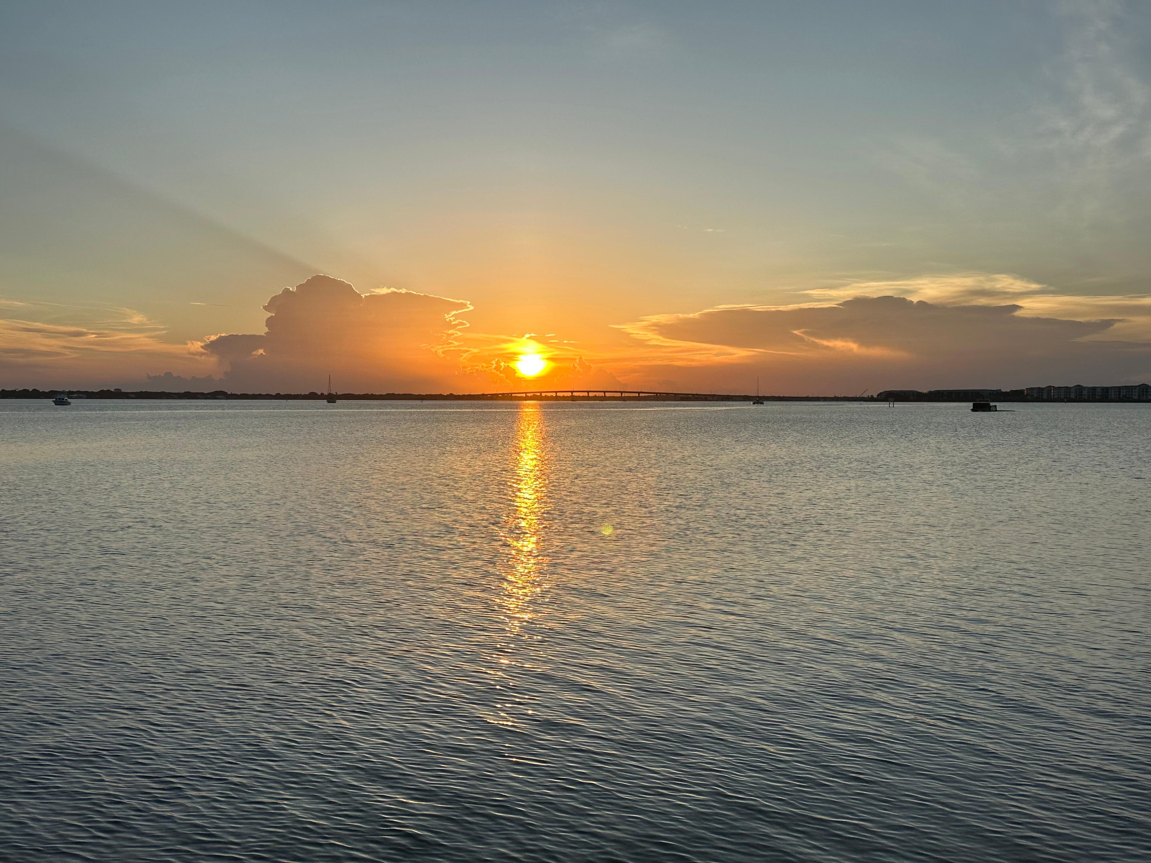 Sunset over the Intercoastal