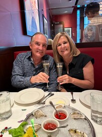 Celebrating my husband's birthday