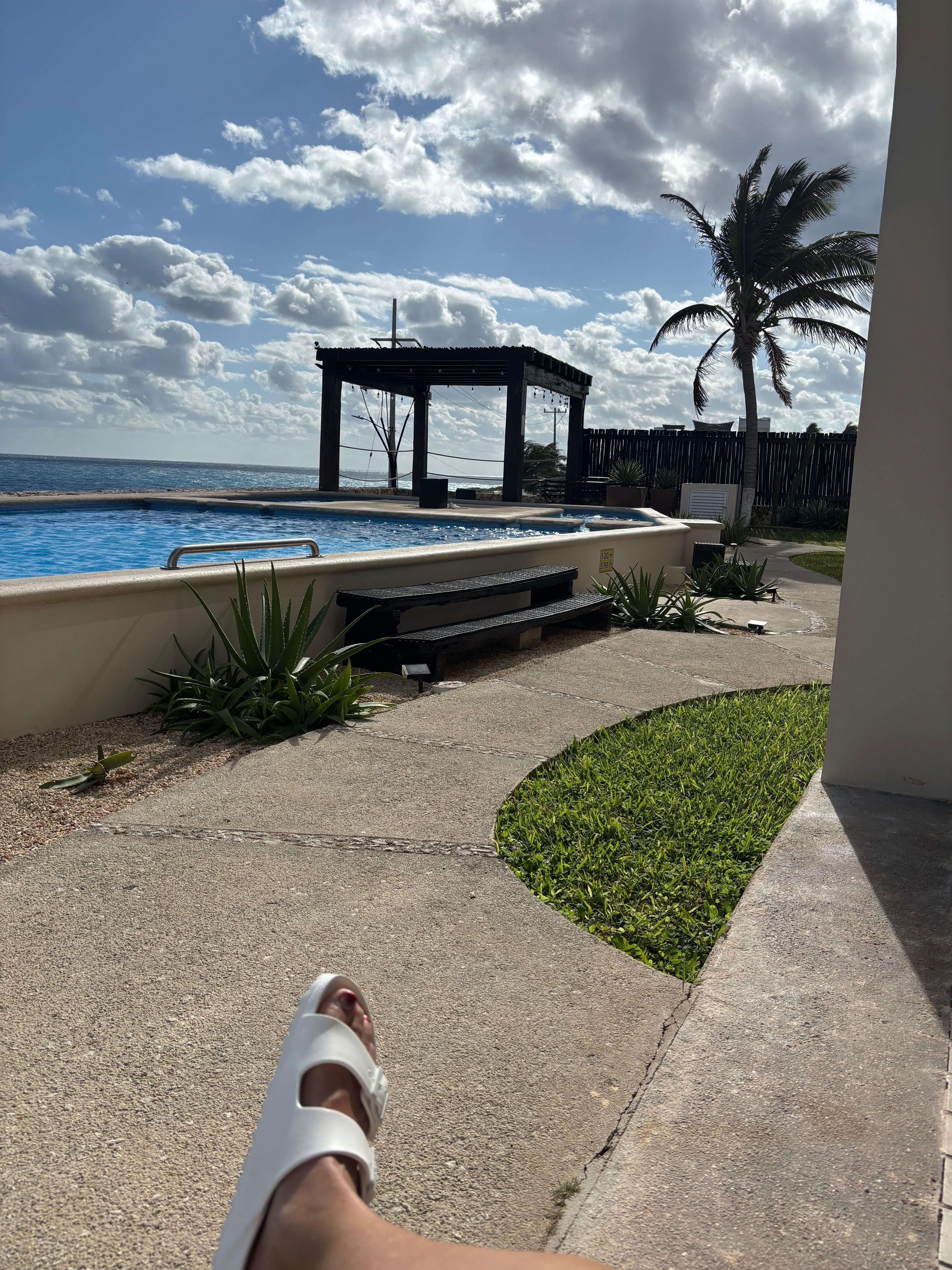 View from your patio.