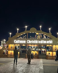 In town checking out the Christmas decorations