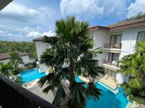 Main pool area from 2nd floor.