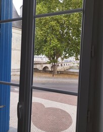 View from property to the bridge
