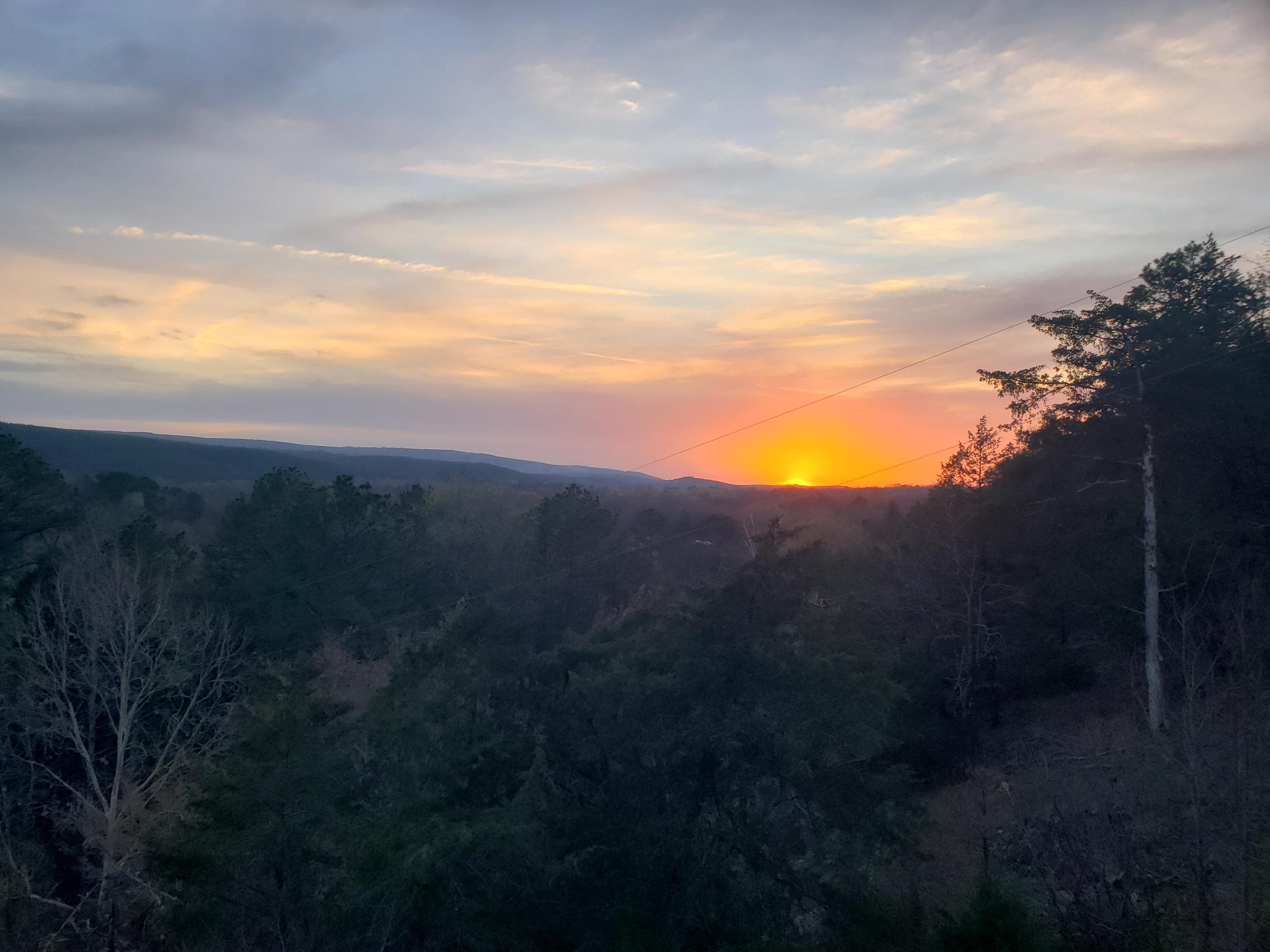 Middle Balcony Sunset