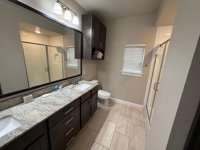 Master bathroom with shower