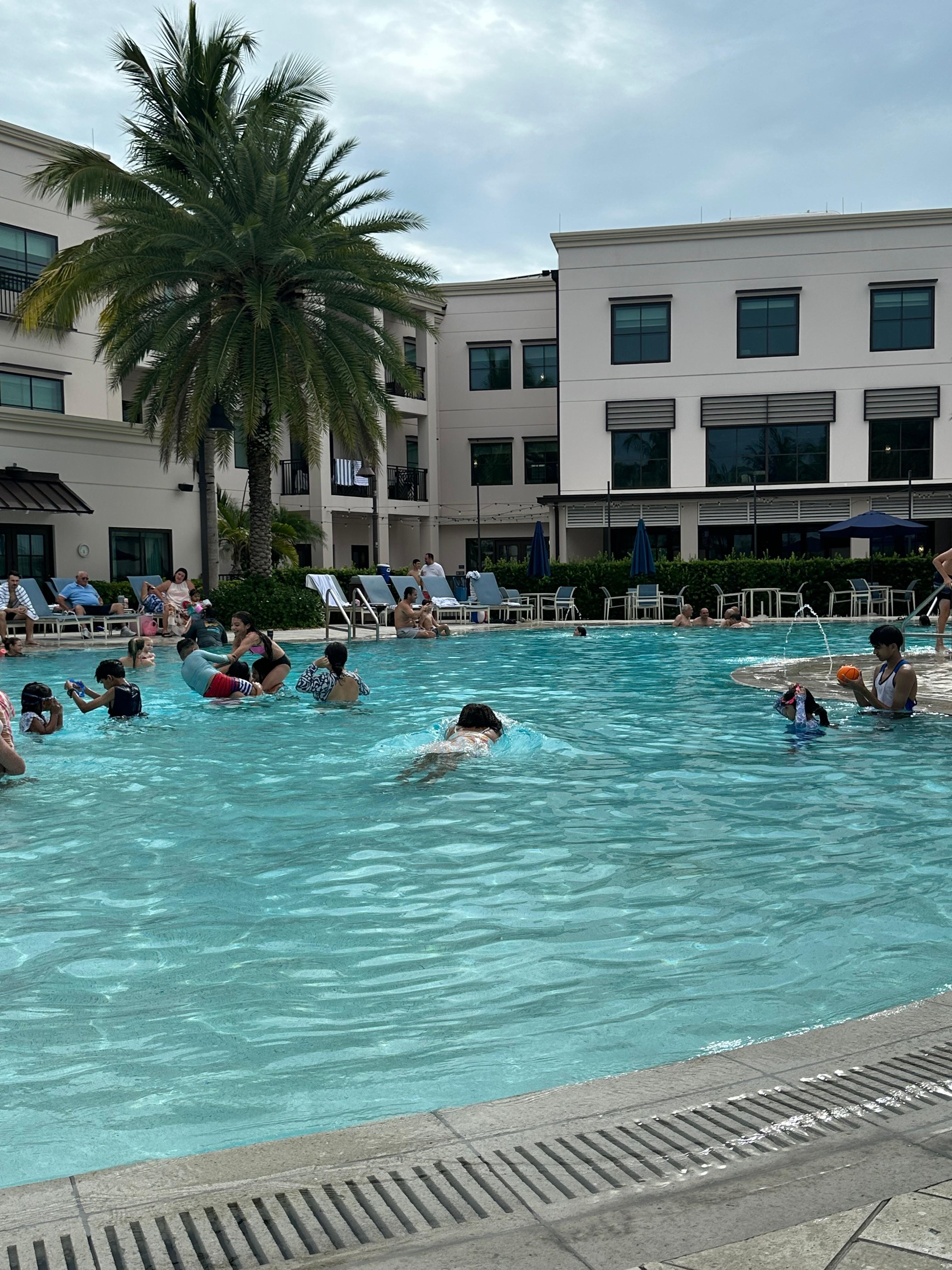 Pool is beautiful