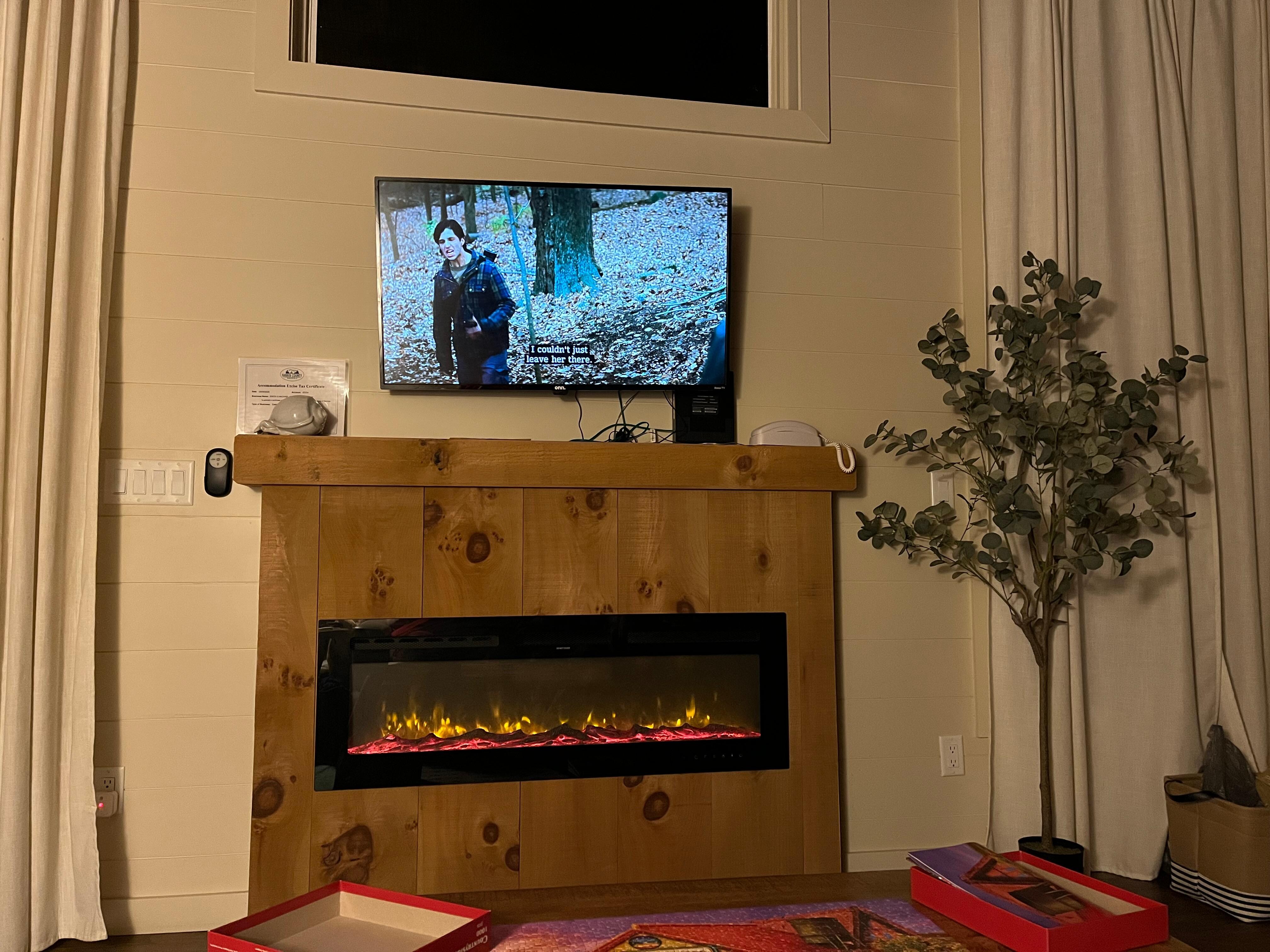 Sweet electric fireplace