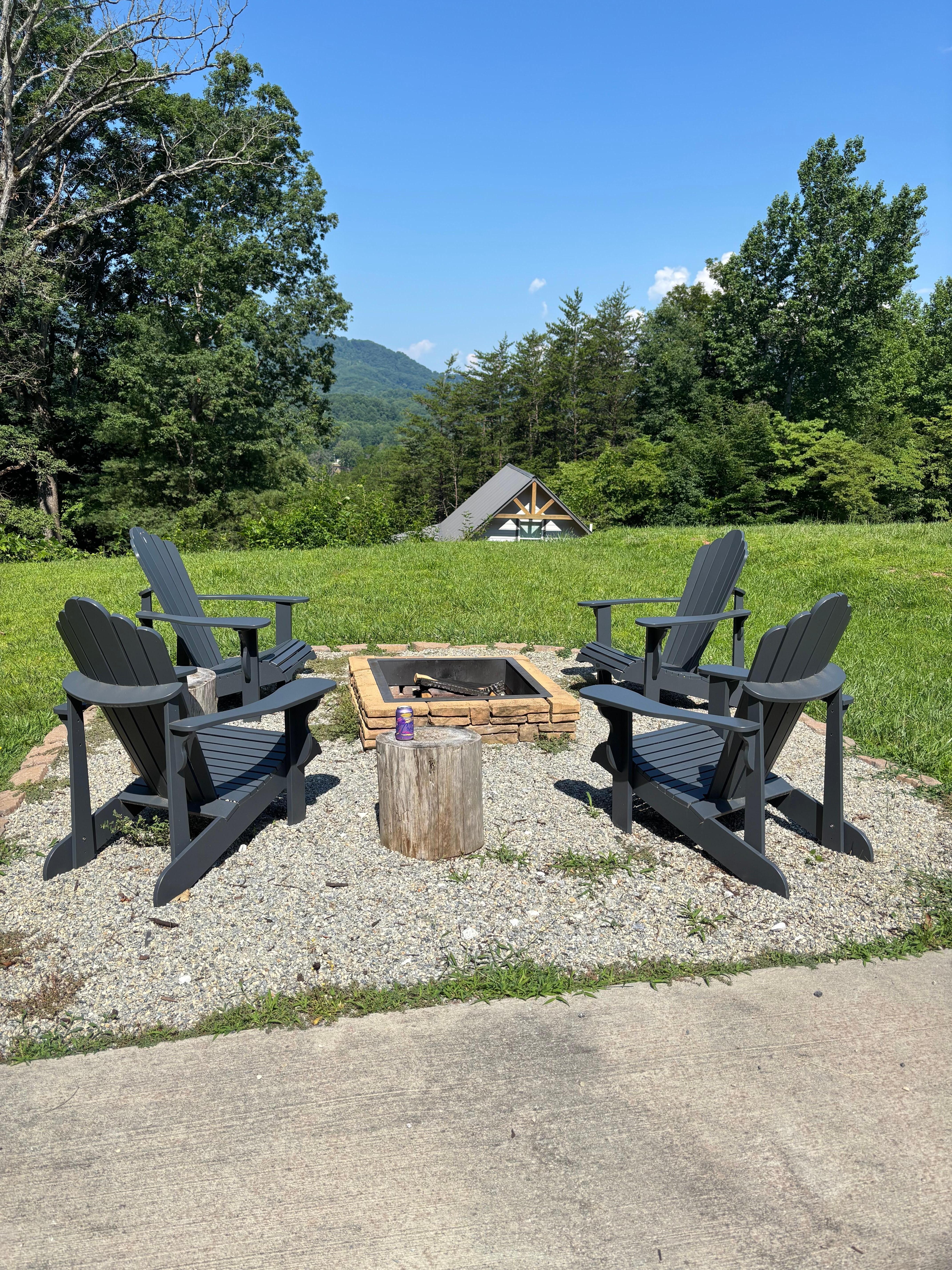 Beautiful and relaxing outdoor seating