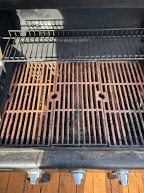 Grill was not usable. Took steaks etc but wasn’t able to use