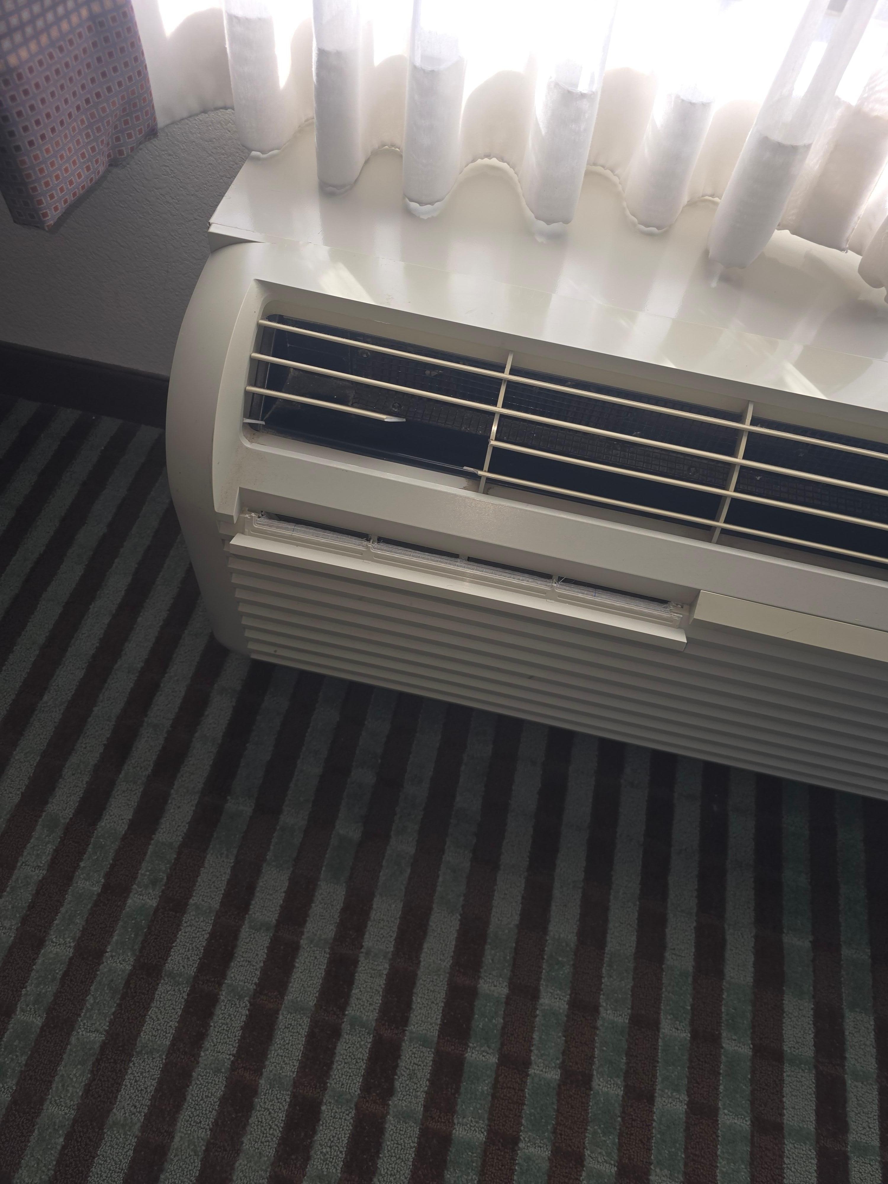 Broken place and extremely dirty