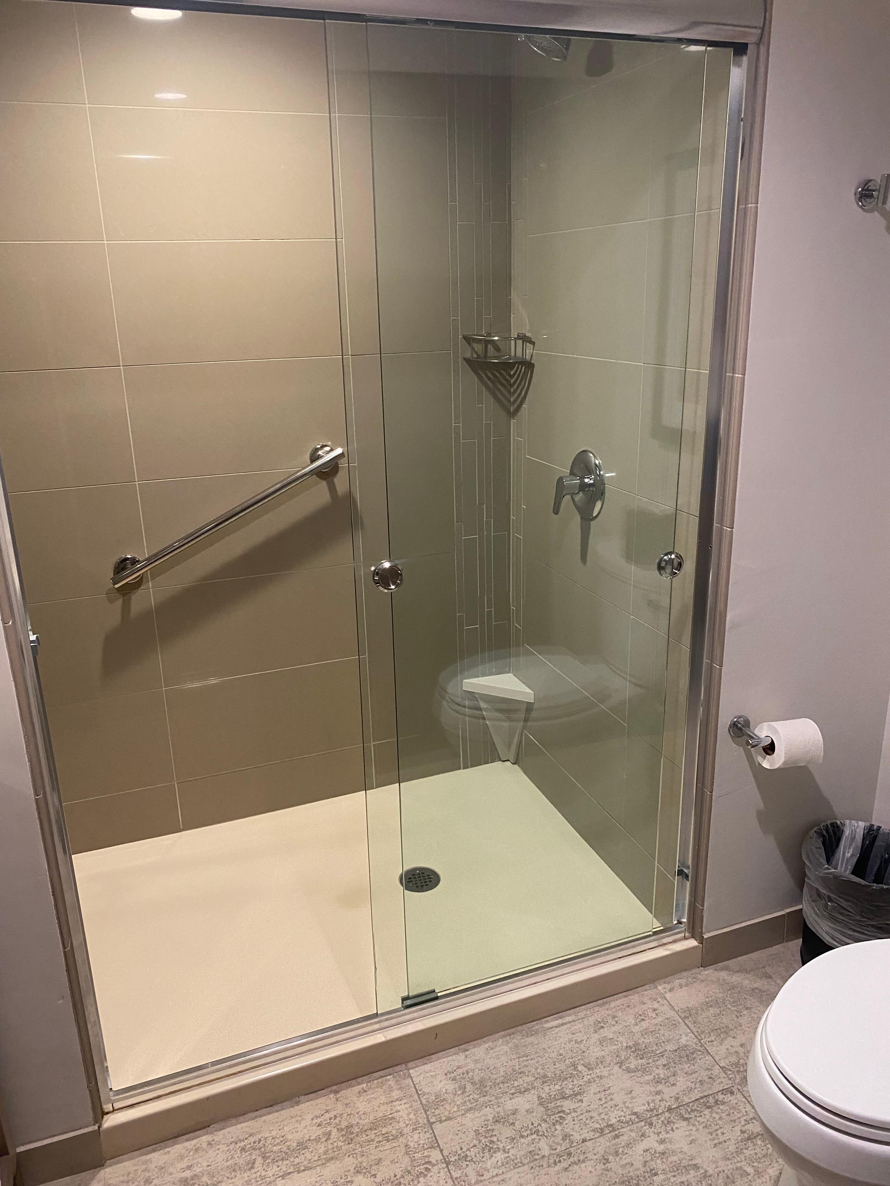 Shower with great shower head