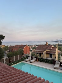 View from the balcony