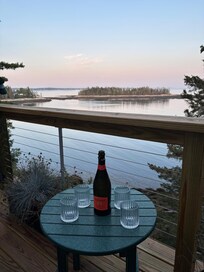 A toast to our beautiful Georgetown view!