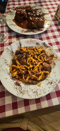 One of many beautiful dishes at Romeos