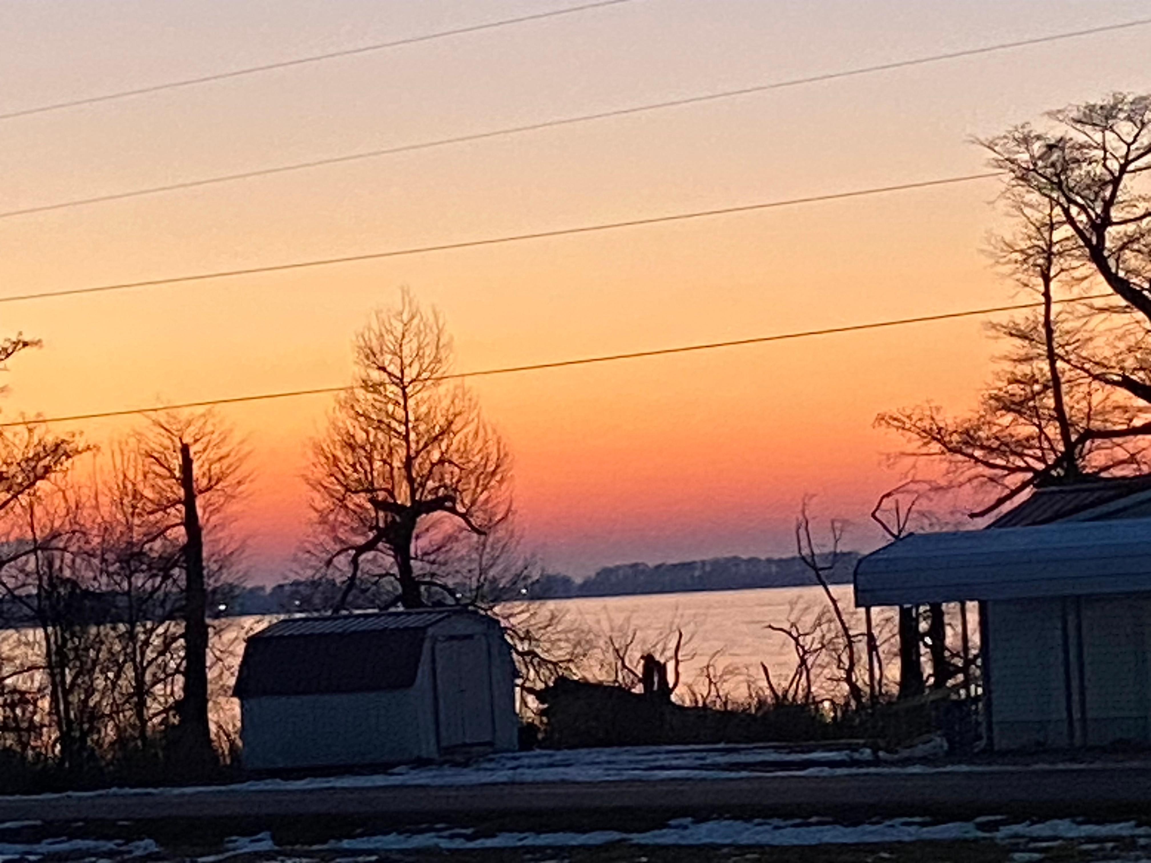 View from front porch 