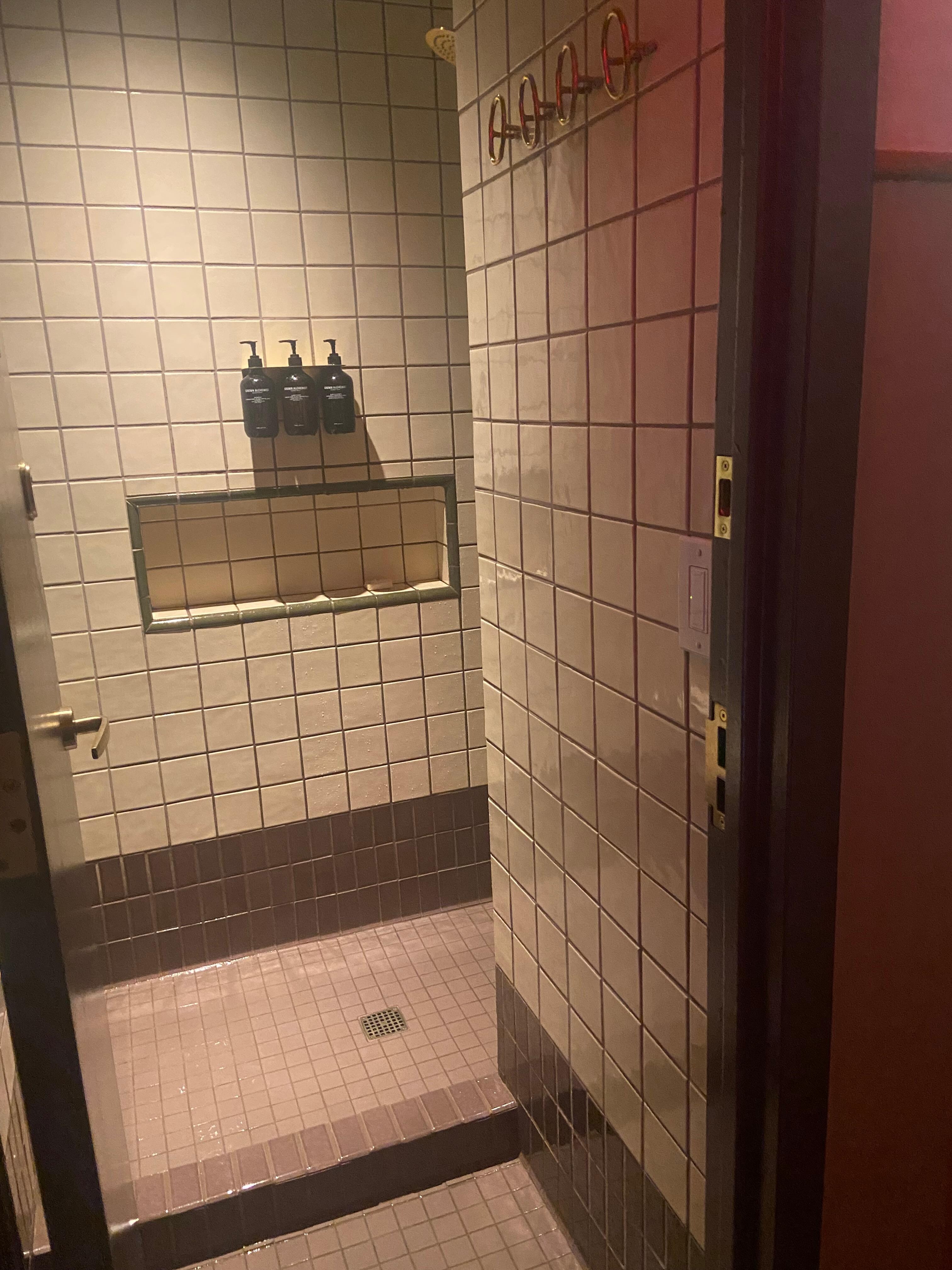 Shower (door locks)