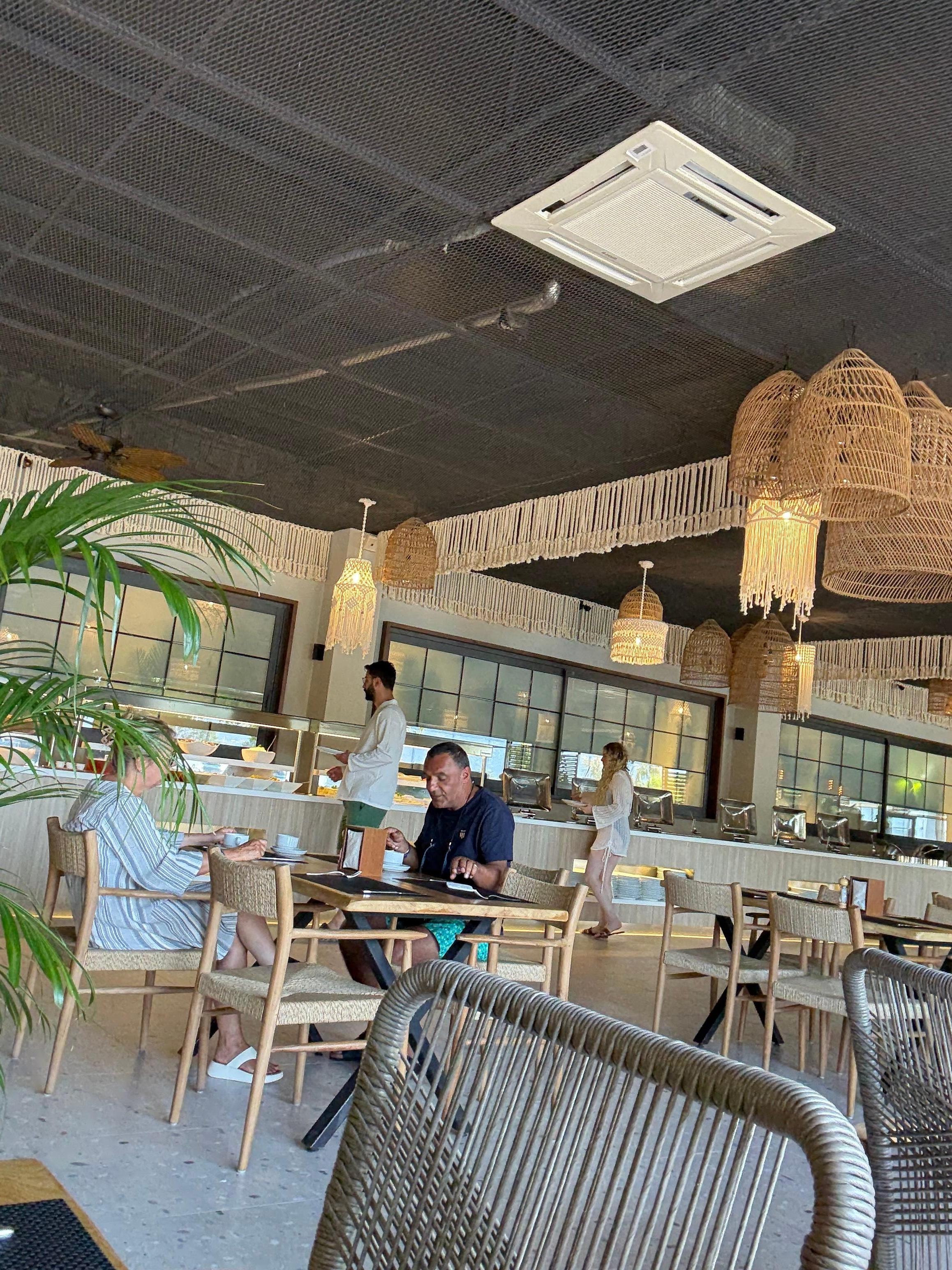 A small section of the buffet