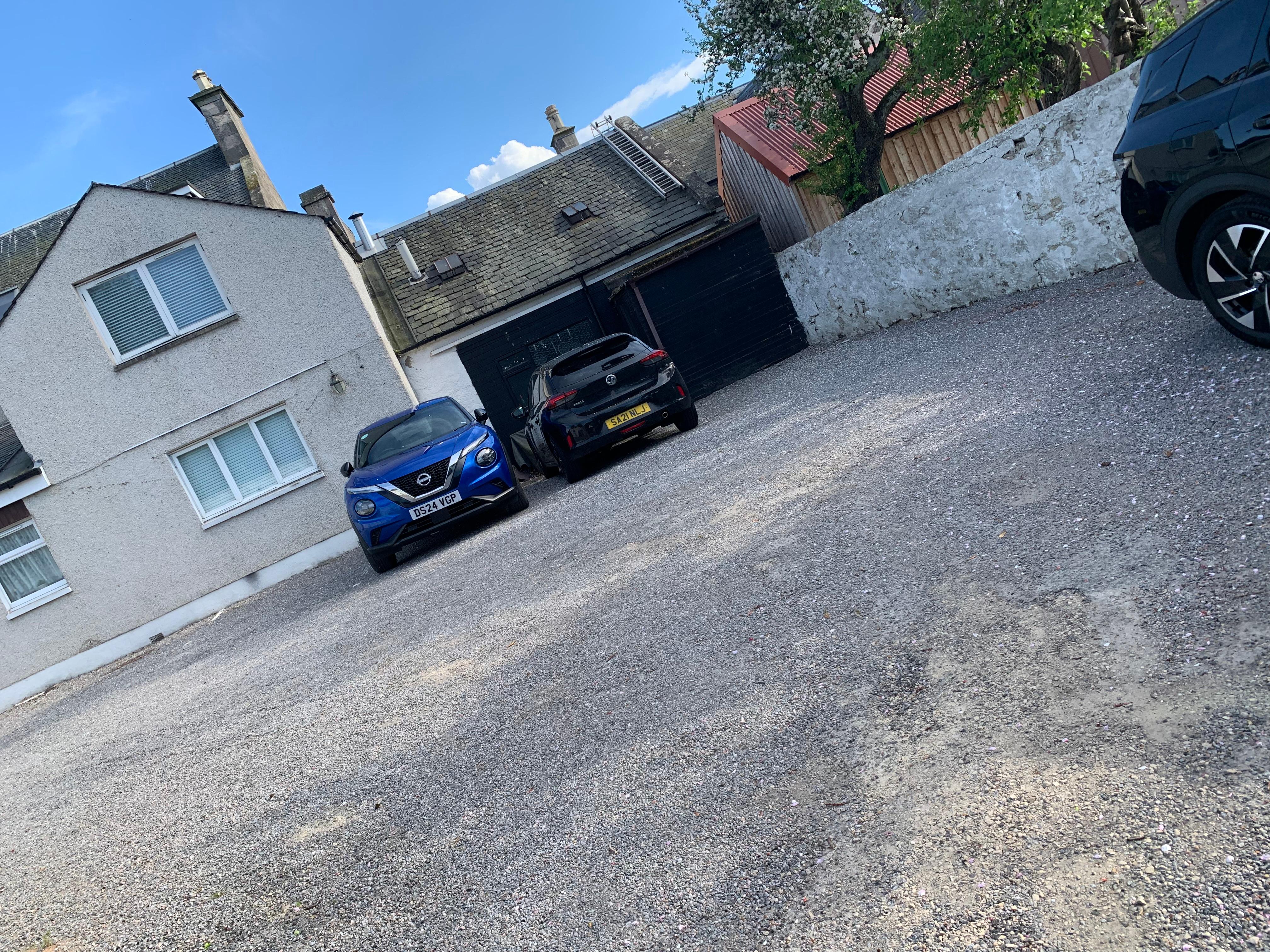 Limited parking on site